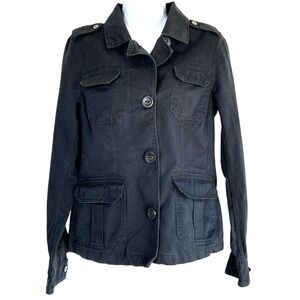 Vintage Y2K Old Navy Utility Jacket Size M Preppy Indie Sleaze Grunge‎ Military
